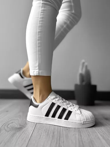 Adidasi dama casual albi 12105 T56-4